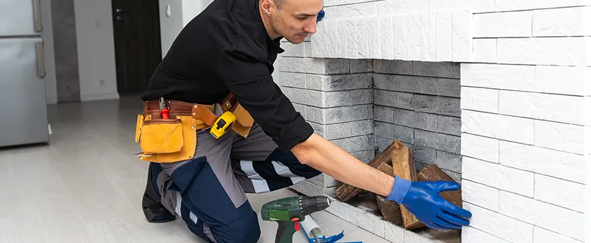 Fireplace Damaged Damper Frame Repair Services in Raytown, Missouri