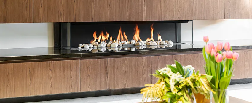 Double-height Fireplace Design Refurbishment in Raytown, Missouri