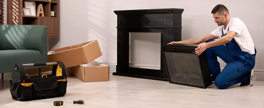 Old Rusted Metal Fireplace Repair And Replacement in Raytown, MO