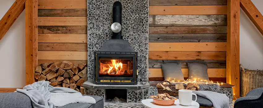Thelin Hearth Products Direct Vent Gas Stove Fireplace Inspection in Raytown, Missouri